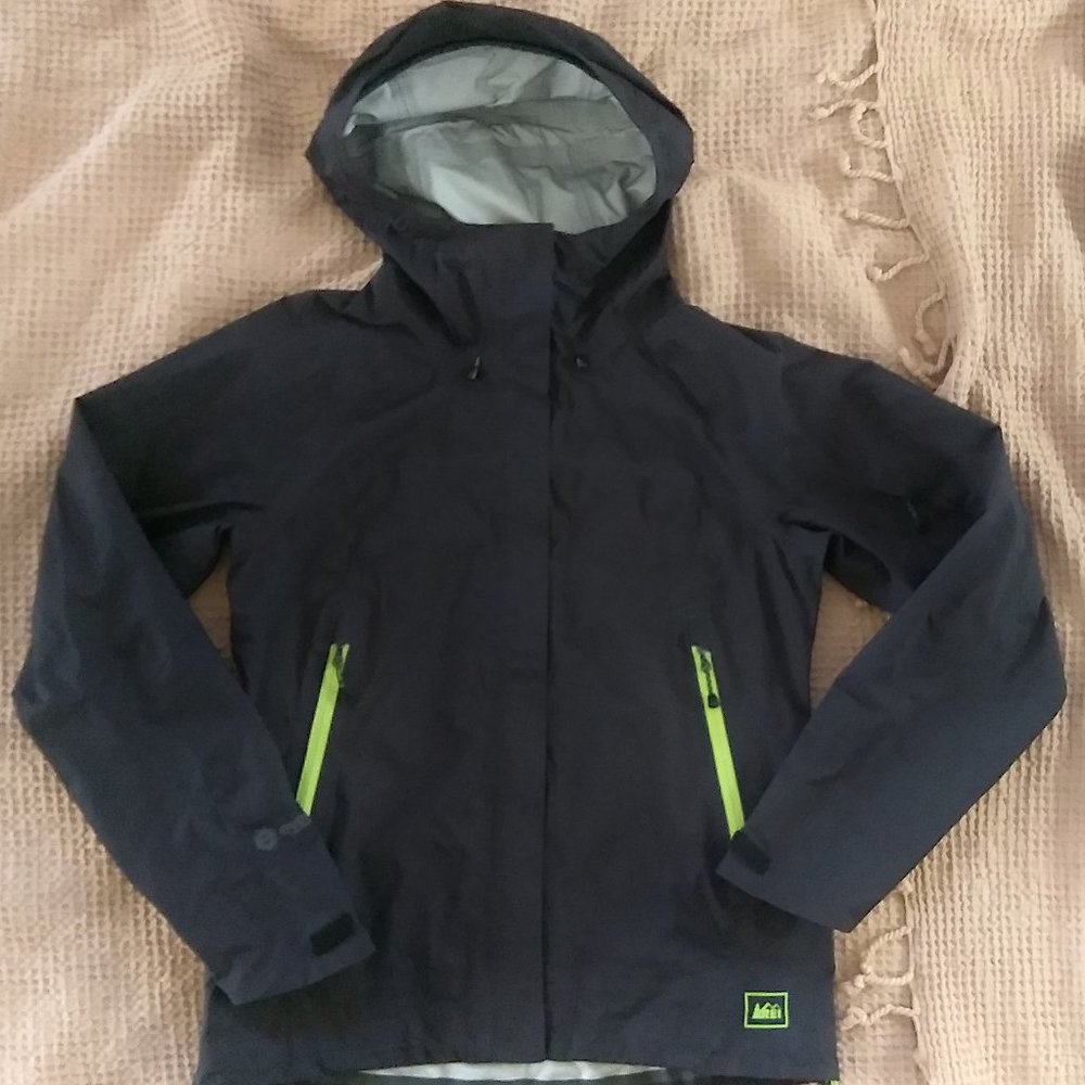 REI Black Waterproof Jacket